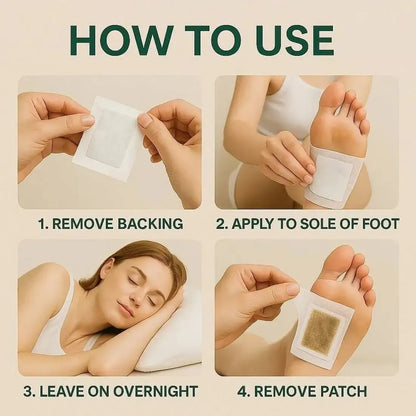 Premium Detox Foot Patches (Pack of 20) BUY 1 GET 1 FREE